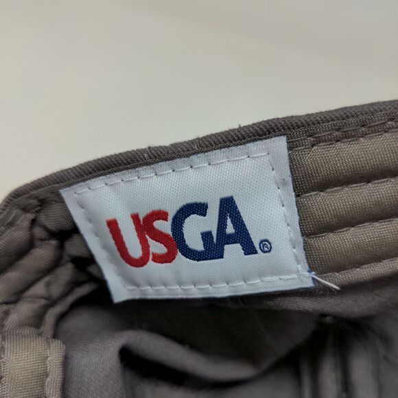 USGA Mens 121st U.S. Open Torrey Pines Slideback Hat Gray Adjustable Embroidered - Picture 11 of 11